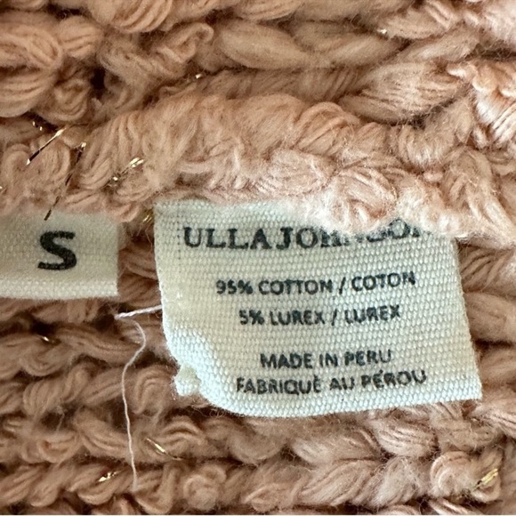 ULLA JOHNSON ZULA ROSE PULLOVER KNIT TOP SMALL - Picture 14 of 14